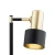 Lampa stołowa czarna ze złotem DORIA 4257 - Argon
