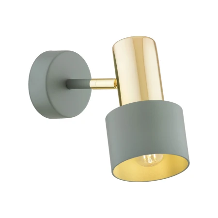 Kinkiet loft DORIA 4315 zielony złoty - Argon