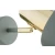 Kinkiet loft DORIA 4315 zielony złoty - Argon