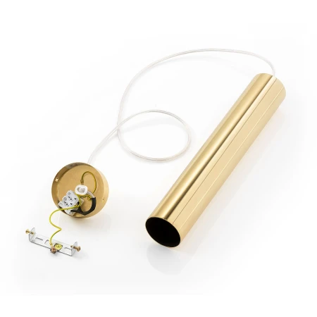 Lampa wisząca nowoczesna GOMERA 4057 złota rurka – Argon