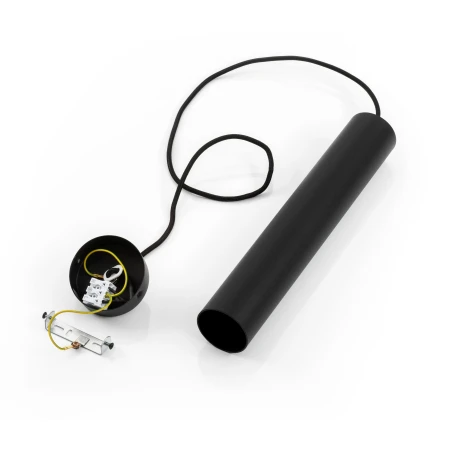 Lampa wisząca czarna tuba GOMERA PLUS 4756 - Argon