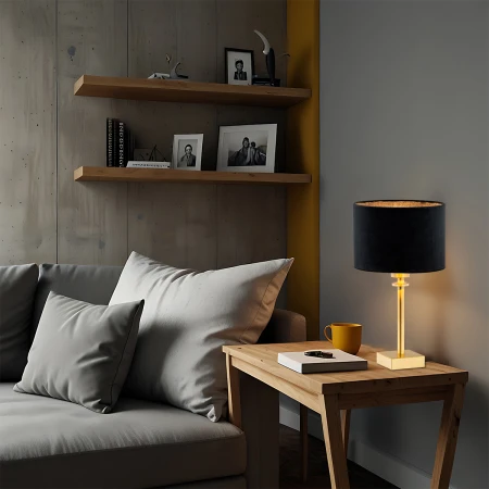 Lampa stołowa czarna ABBANO 8049 - Argon