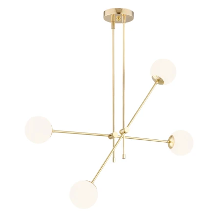 Lampa designerska wisząca ABSTRACT 1695 minimalistyczna złota - Argon