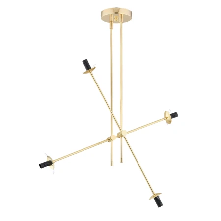 Lampa designerska wisząca ABSTRACT 1695 minimalistyczna złota - Argon
