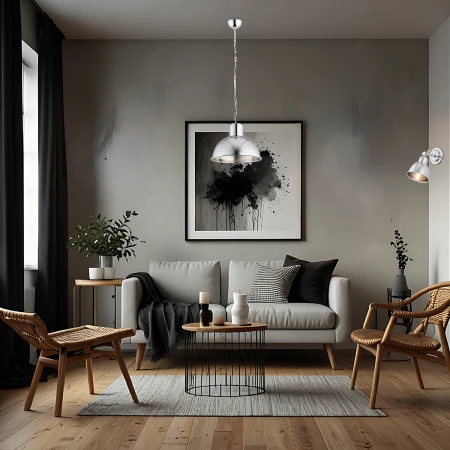 Lampa loft wisząca EUFRAT 3294 chrom - Argon