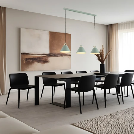 Lampa nad stół loft wisząca ORTE 6177 - Argon