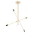 Lampa designerska wisząca ABSTRACT 1695 minimalistyczna złota - Argon