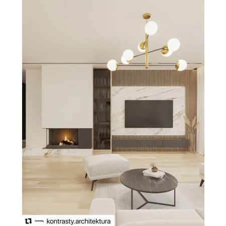 Lampa designerska wisząca CAMERON 5041-Argon