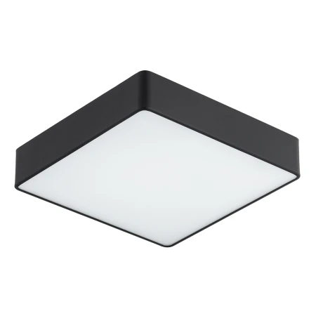 Plafon nowoczesny 4xE27 kwadratowy ONTARIO 1580 czarny  - Argon