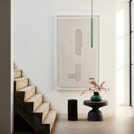 Lampa wisząca nowoczesna LED RIO 8333 zielona rurka - Argon