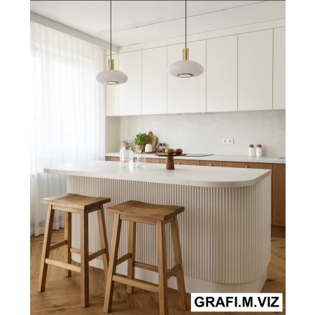 Lampa wisząca stylowa  SAGUNTO 4358 owalna szklana - Argon