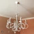 Żyrandol modern chic DIADEMA 2561 biały - Argon