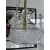 Lampa wisząca nowoczesna CRUZ 4198 kryształowa mosiądz - Argon