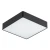 Plafon nowoczesny 4xE27 kwadratowy ONTARIO 1580 czarny  - Argon