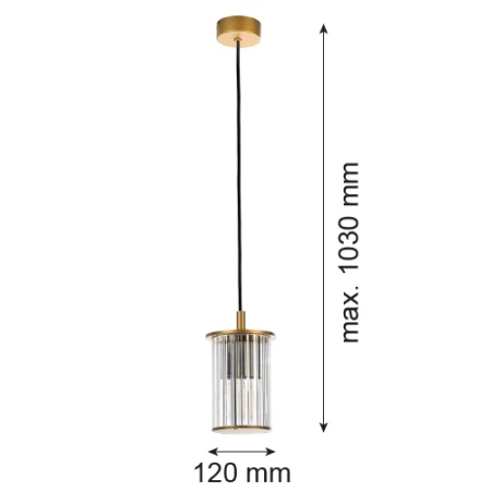 lampa wisząca ogrodowa NORFOLK 8755 - Argon