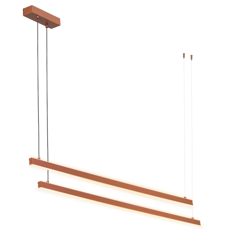 Lampa wisząca góra / dół MIAMI terakota 8837 - Argon