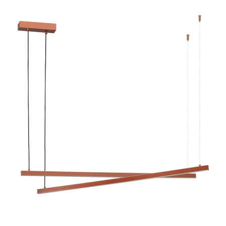 Lampa wisząca góra / dół MIAMI terakota 8837 - Argon