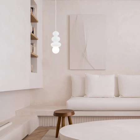 Lampa wisząca ORLANDO PLUS biały połysk 8785 - Argon