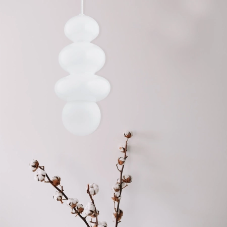 Lampa wisząca ORLANDO PLUS biały połysk 8785 - Argon
