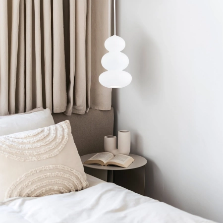 Lampa wisząca ORLANDO  biały połysk 8824 - Argon