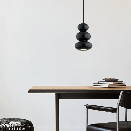 Lampa wisząca ORLANDO  Czarno-zielony połysk 8827 - Argon