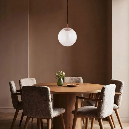 Lampa wisząca SACRAMENTO brudny róż, terakota 8829 - Argon