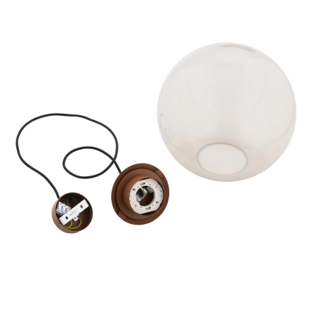 Lampa wisząca SACRAMENTO brudny róż, terakota 8829 - Argon