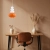 Lampa wisząca DIEGO biały połysk, soczysta pomarańcza 8822 - Argon
