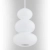 Lampa wisząca ORLANDO  biały połysk 8824 - Argon