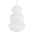 Lampa wisząca ORLANDO  biały połysk 8824 - Argon