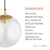 Lampa wisząca SACRAMENTO 8828 - Argon
