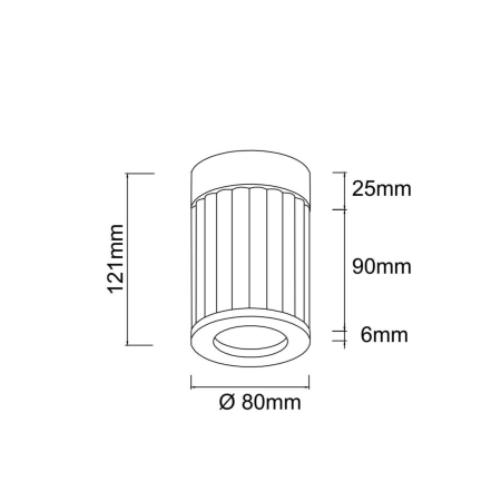 Lampa sufitowa Fiatto PL Cromo 8 OR86072 - Open Design Highlights