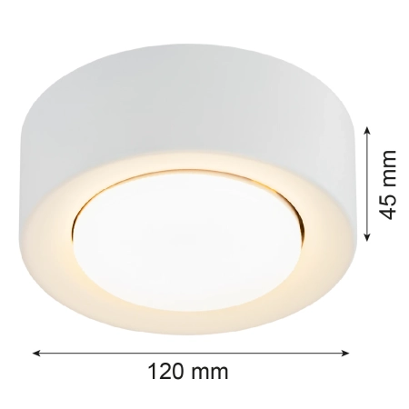 Plafon ELORA kremowy 8915 - Argon