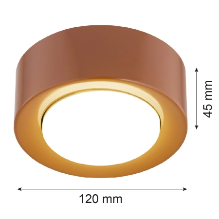 Plafon ELORA terakota 8916 - Argon