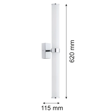 Kinkiet LED BATUMI chrom 8925 - Argon