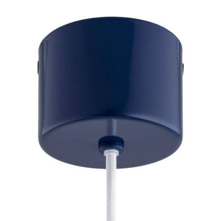 Lampa wisząca z ceramiki bolesławieckiej BOLL kobalt 8948 - Argon