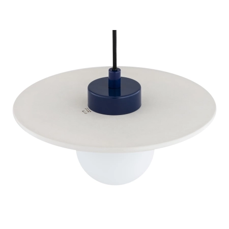 Lampa wisząca z ceramiki bolesławieckiej BOLL kobalt 8950 - Argon