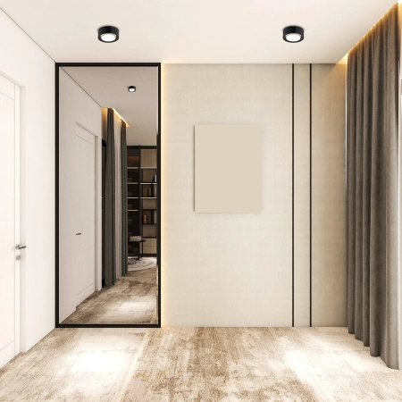 Plafon ELORA czarny 8905 - Argon