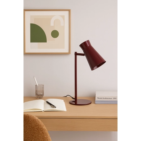 Lampa biurkowa LORD bordowy 8877 - Argon