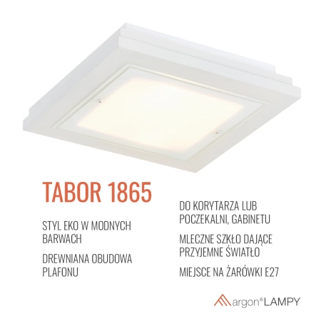 Plafon TABOR kremowy 1865 - Argon