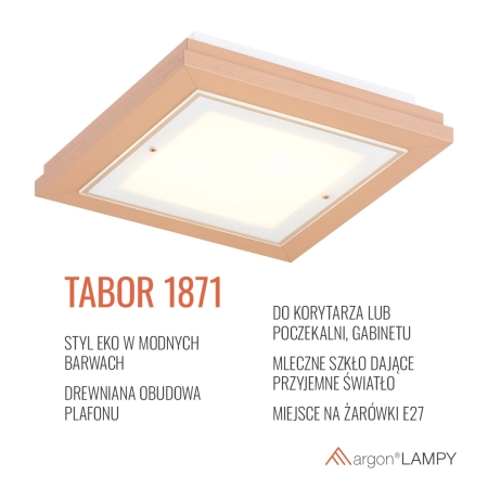 Plafon TABOR soczysta brzoskwinia 1871 - Argon