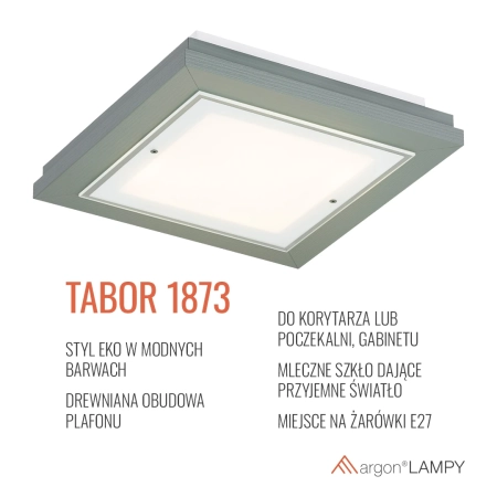 Plafon TABOR ciemna szałwia 1873 - Argon