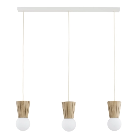 Lampa wisząca VOLANTE jasne drewno dąb naturalny 6357 - Argon