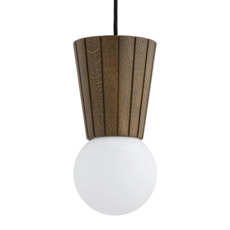 Lampa wisząca VOLANTE ciemne drewno dąb dark honey 8952 - Argon