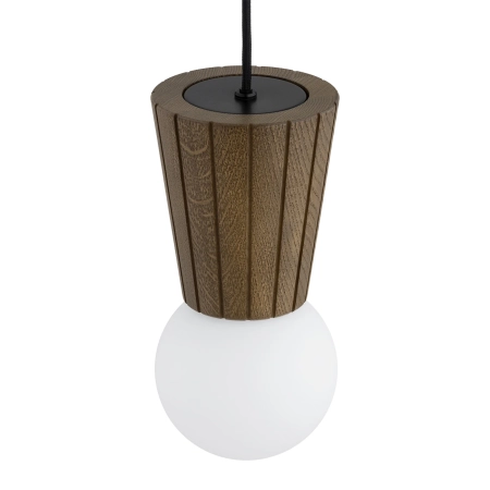 Lampa wisząca VOLANTE ciemne drewno dąb dark honey 8952 - Argon