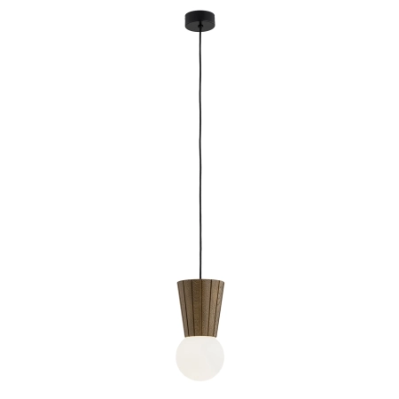 Lampa wisząca VOLANTE ciemne drewno dąb dark honey 8952 - Argon
