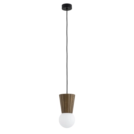 Lampa wisząca VOLANTE ciemne drewno dąb dark honey 8952 - Argon