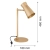 Lampa biurkowa LORD złoty 8874 - Argon