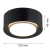 Plafon ELORA czarny 8905 - Argon