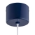 Lampa wisząca z ceramiki bolesławieckiej BOLL kobalt 8948 - Argon